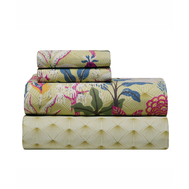 Σετ Σεντόνια King Size 4 Τεμαχίων Kentia Zuba...