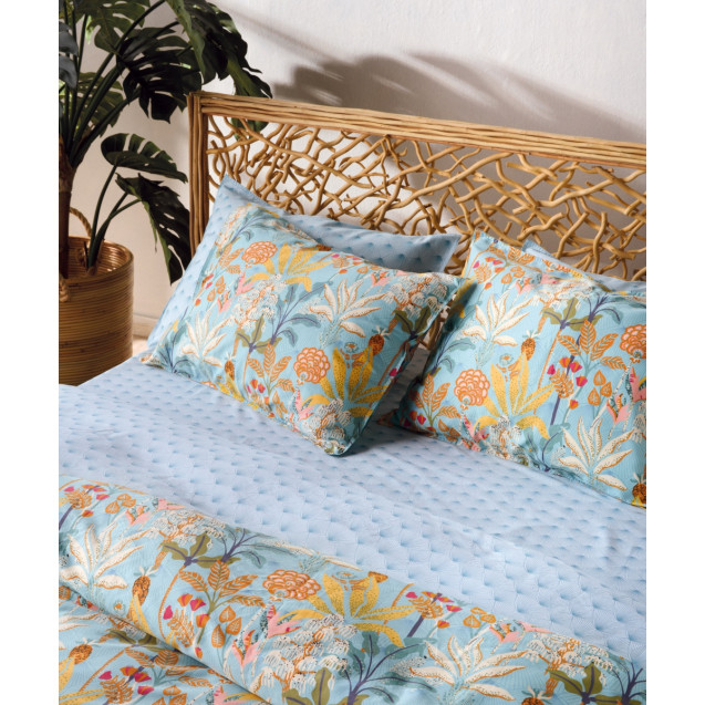 Σετ Σεντόνια King Size 4 Τεμαχίων Kentia Zuba...