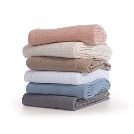 Κουβέρτα Πικέ Υπέρδιπλη Nef-Nef  New Golf Rose 220x240