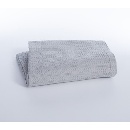 Κουβέρτα Πικέ Μονή Nef-Nef Cool L.Grey 160x240