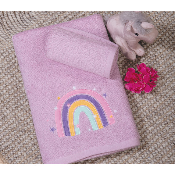 Σετ Παιδικές Πετσέτες 2 Τεμαχίων Nef-Nef  Water Rainbow...