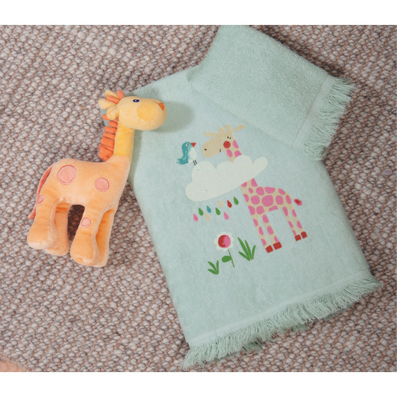 Σετ Παιδικές Πετσέτες 2 Τεμαχίων Nef-Nef  Sky Is A Zoo...