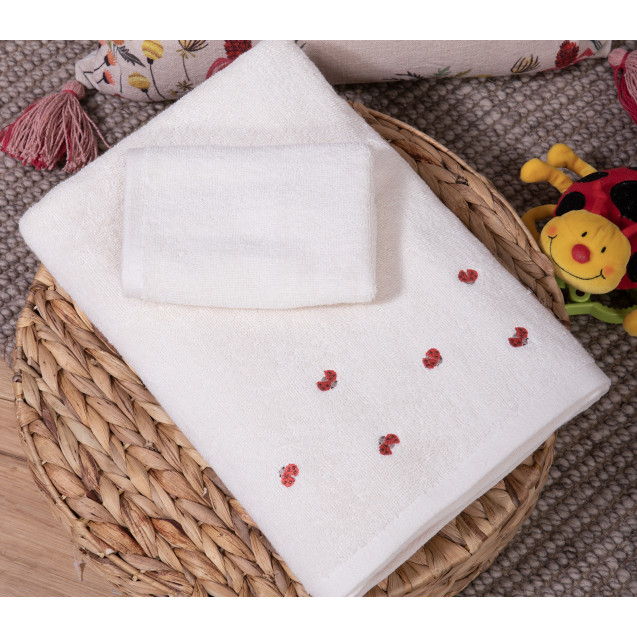 Σετ Βρεφικές Πετσέτες 2 Τεμαχίων Nef-Nef Lady...