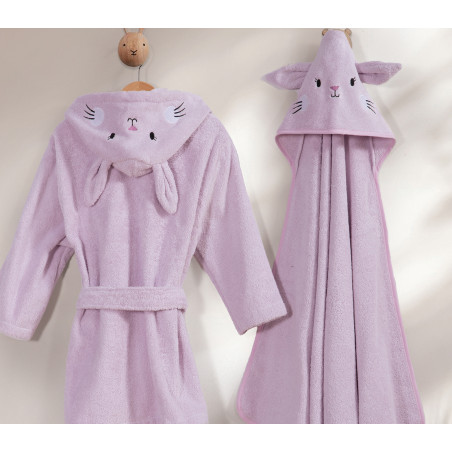 Βρεφική Κάπα Nef-Nef Mon Petit Jardin Lilac 75x75