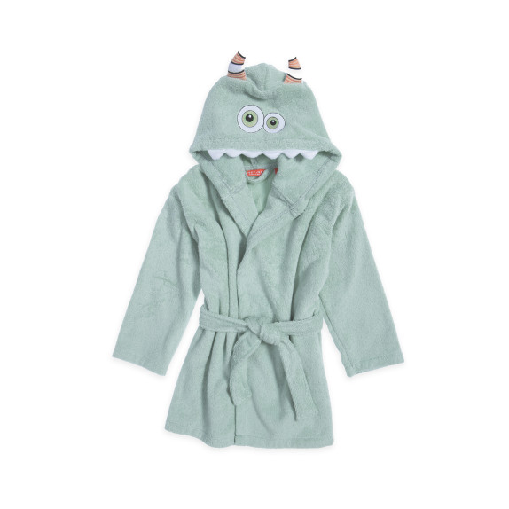 Βρεφικό Μπουρνούζι Nef-Nef Alphabet Monster Pistachio 04