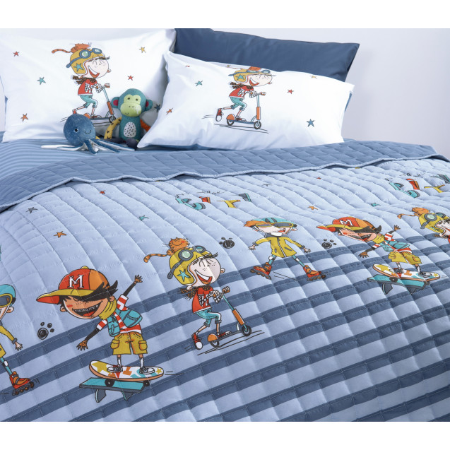 Παιδικό Κουβερλί Μονό Nef-Nef In The City Blue...