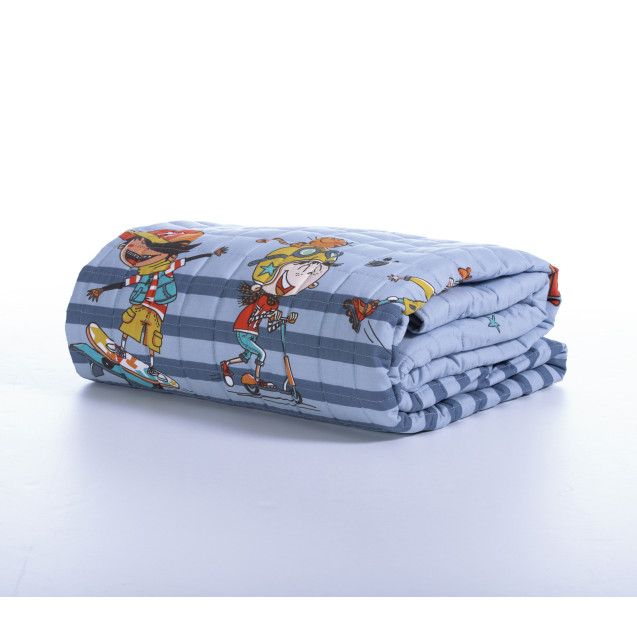 Παιδικό Κουβερλί Μονό Nef-Nef In The City Blue...