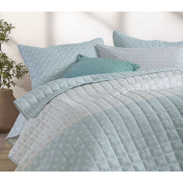 Κουβερλί Υπέρδιπλο Nef-Nef Keylan Blue 230x240