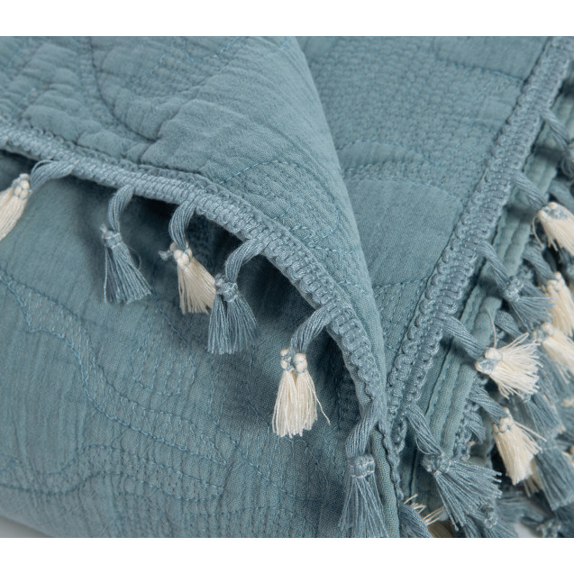 Κουβερλί Υπέρδιπλο Nef-Nef Feraggio Blue Petrol...