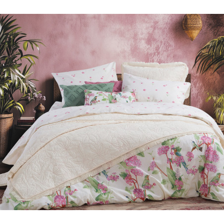 Κουβερλί Υπέρδιπλο Nef-Nef Jamal Ecru 230x240