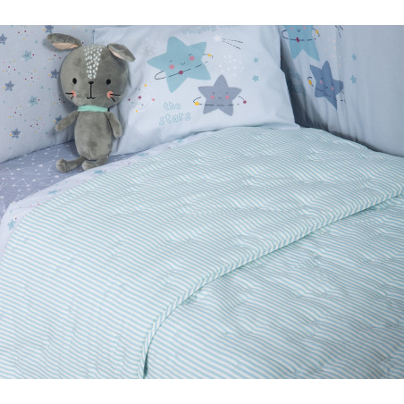 Βρεφικό Κουβερλί Nef-Nef Special Aqua 80x110