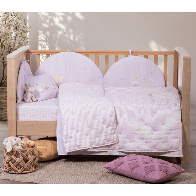 Βρεφικό Κουβερλί Nef-Nef Special Aqua 80x110