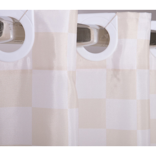 Κουρτίνα Μπάνιου Nef-Nef Easy Beige 180x180