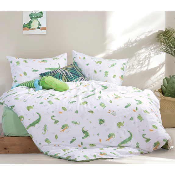 Σετ Παιδικά Σεντόνια Μονά 3 Τεμαχίων Nef-Nef Cute...