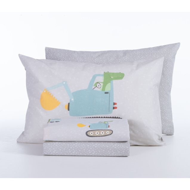 Σετ Παιδικά Σεντόνια Μονά 3 Τεμαχίων Nef-Nef...