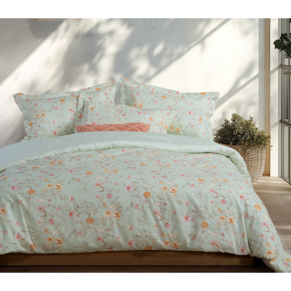 Σετ Σεντόνια King Size 4 Τεμαχίων Nef-Nef Mimosa Green...