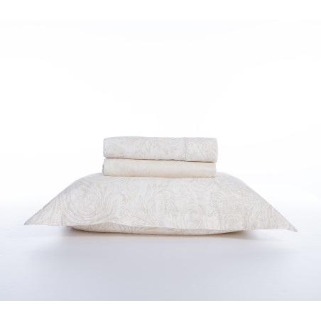 Σετ Σεντόνια King Size 4 Τεμαχίων Nef-Nef Mimosa Ecru 270x280