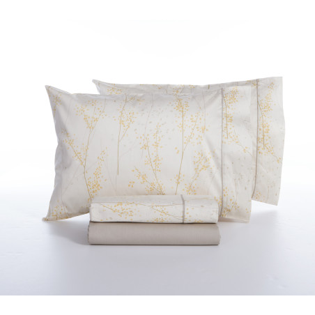 Σετ Σεντόνια King Size 4 Τεμαχίων Nef-Nef Sailen Beige 270x280