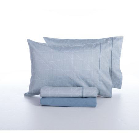 Σετ Σεντόνια Υπέρδιπλα 4 Τεμαχίων Nef-Nef Mirrage Grey 240x270