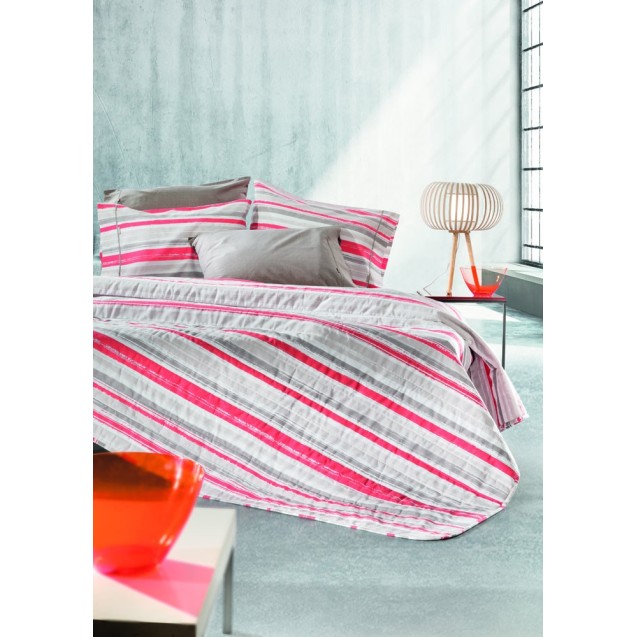 Υπερδιπλο Κουβερλί Guy Laroche Optic Coral 230x250