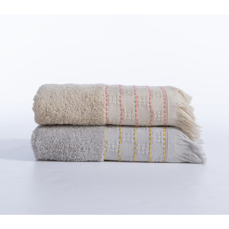 Πετσέτα Χεριών Nef-Nef Quantro Beige 30x50