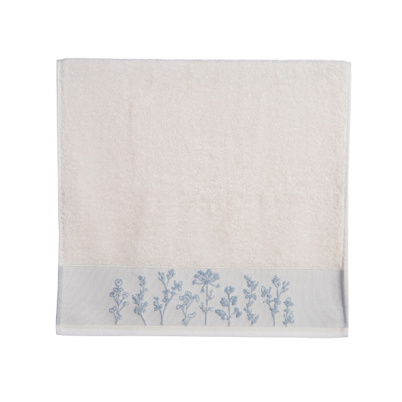 Πετσέτα Προσώπου Nef-Nef Claris Ecru 50x90