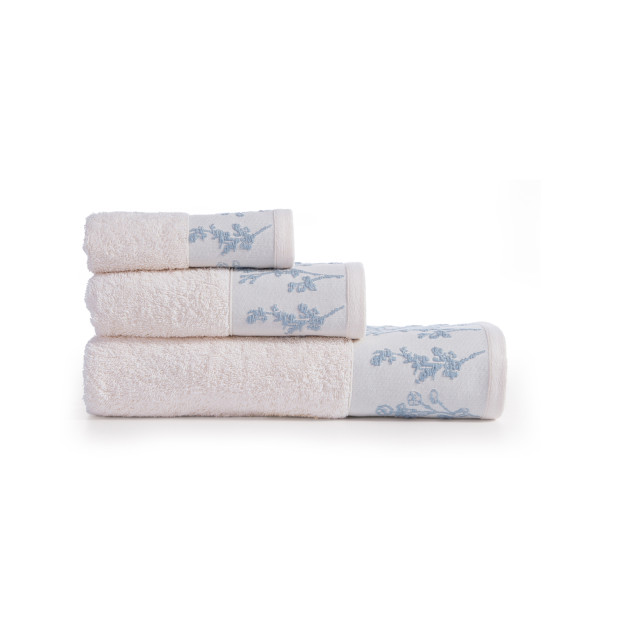 Σετ Πετσέτες 3 Τεμαχίων Nef-Nef Claris Ecru...