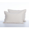 Σετ Μαξιλαροθήκες Διακόσμησης 2 Τεμαχίων Nef-Nef Brunno Ecru 52x72