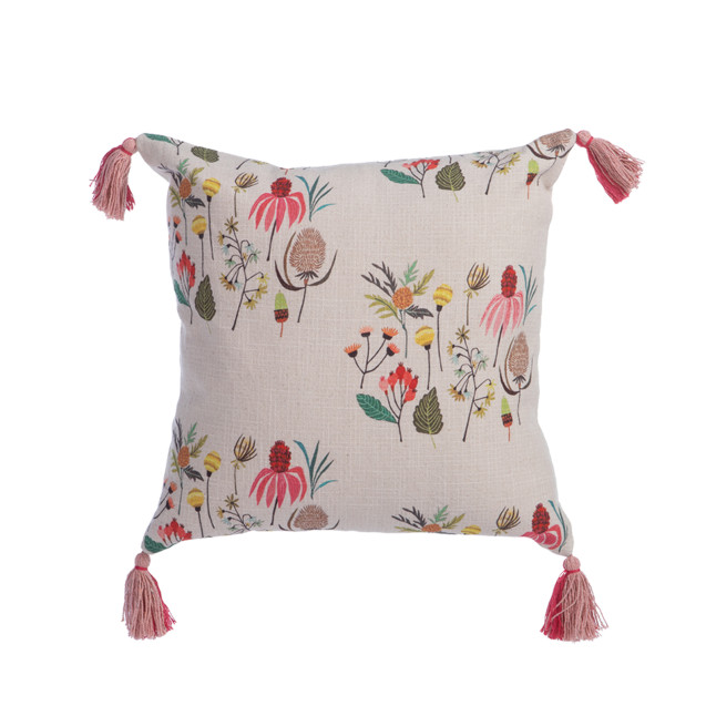 Μαξιλαροθήκη Διακόσμησης Nef-Nef Flori Multi 45x45