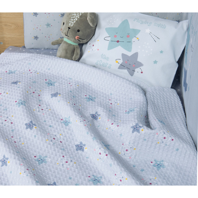 Κουβέρτα Κούνιας Nef-Nef Explore The Universe...