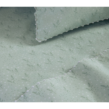 Σετ Σεντόνια Διπλά 4 Τεμαχίων Nef-Nef Josefine Mint 200x280