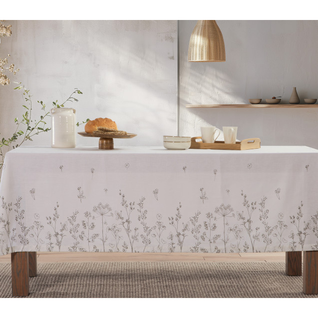 Τραπεζομάντηλο Nef-Nef Claris Ecru 140x140