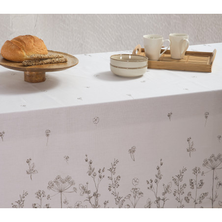 Τραπεζομάντηλο Nef-Nef Claris Ecru 140x140