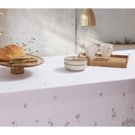 Τραπεζομάντηλο Nef-Nef Claris Ecru 140x180