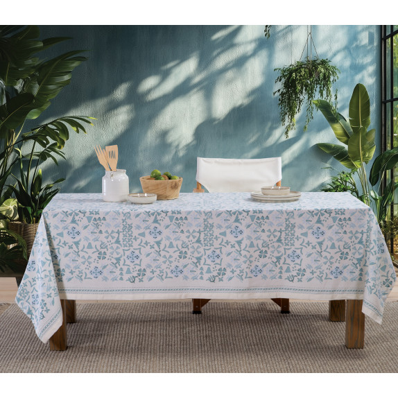 Τραπεζομάντηλο Nef-Nef Cyaner Blue Blue 140x180