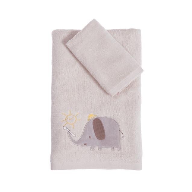 Σετ Βρεφικές Πετσέτες 2 Τεμαχίων Nef-Nef Happy...