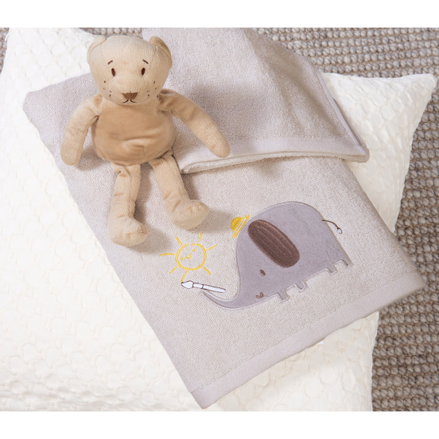 Σετ Βρεφικές Πετσέτες 2 Τεμαχίων Nef-Nef Happy...