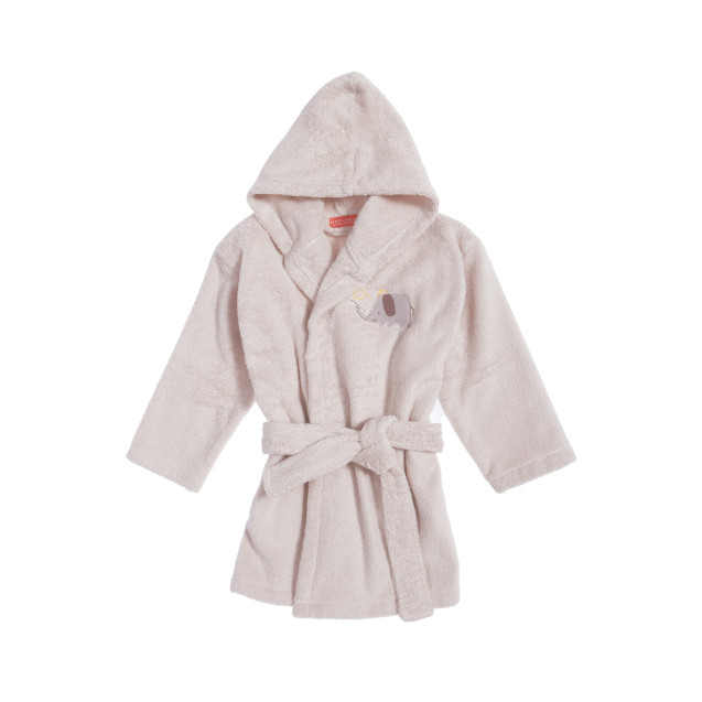 Βρεφικό Μπουρνούζι Nef-Nef Happy Days Greige 02