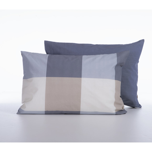 Μαξιλαροθήκη Nef-Nef Casual Check Mauve 52x72