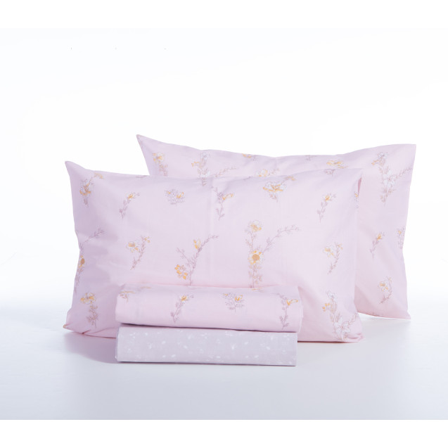 Σετ Σεντόνια Μονά 3 Τεμαχίων Nef-Nef Irida Pink...