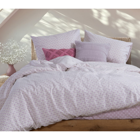 Σετ Σεντόνια Μονά 3 Τεμαχίων Nef-Nef Keylan Mauve 170x270