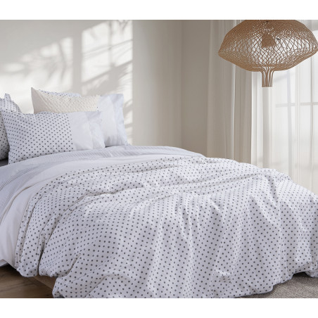 Σετ Σεντόνια Υπέρδιπλα 4 Τεμαχίων Nef-Nef Donter Beige 240x270