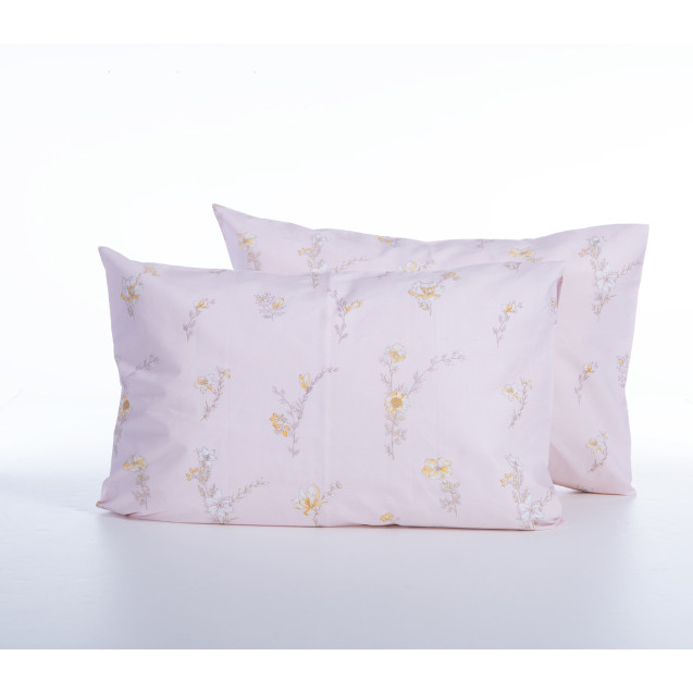 Μαξιλαροθήκη Nef-Nef Irida Pink 52x72