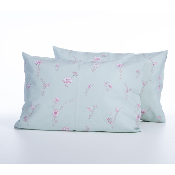 Μαξιλαροθήκη Nef-Nef Irida Mint 52x72