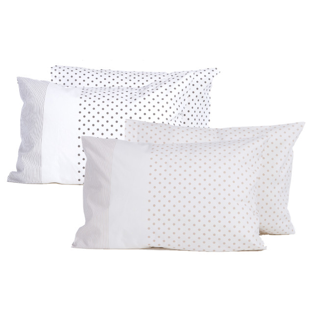 Μαξιλαροθήκη Nef-Nef Donter Beige 52x72