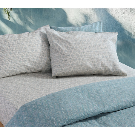 Σετ Σεντόνια Μονά 3 Τεμαχίων Nef-Nef Sorento Blue Blue 170x270