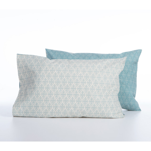 Μαξιλαροθήκη Nef-Nef Sorento Blue Blue 52x72