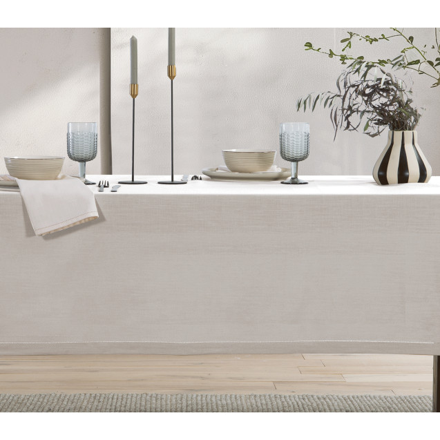 Τραπεζομάντηλο Nef-Nef Steady White 150x180