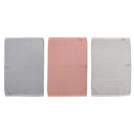 Ποτηρόπανο Nef-Nef Clear Lines Grey 40x60