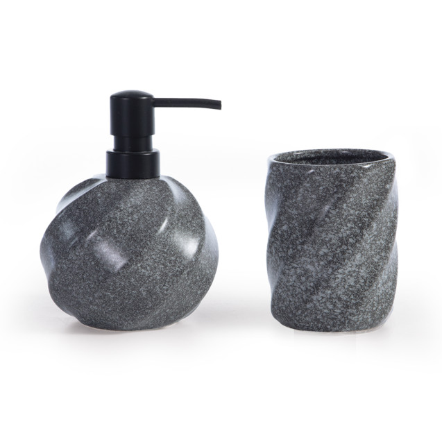 Δοχείο Κρεμοσάπουνου Nef-Nef Snail Anthracite